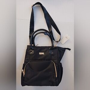 Super CHIC Ikisto Insulated Lunch Bag Purse, Large  Leakproof, Black & Gold, NEW